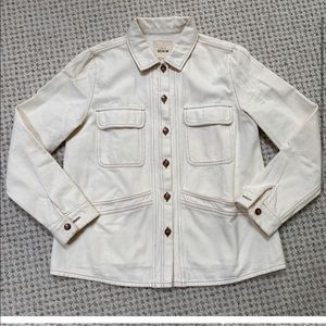 Willa Jacket Small Ecru EUC 💚